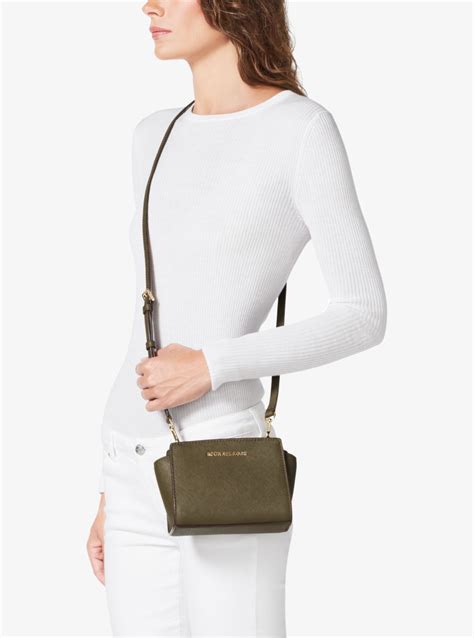 michael kors selma small crossbody|Michael Kors extra small crossbody.